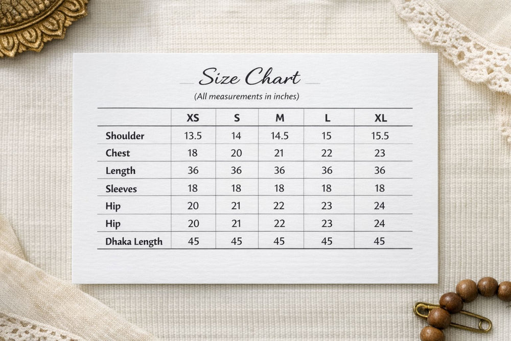 Size Guide Chart