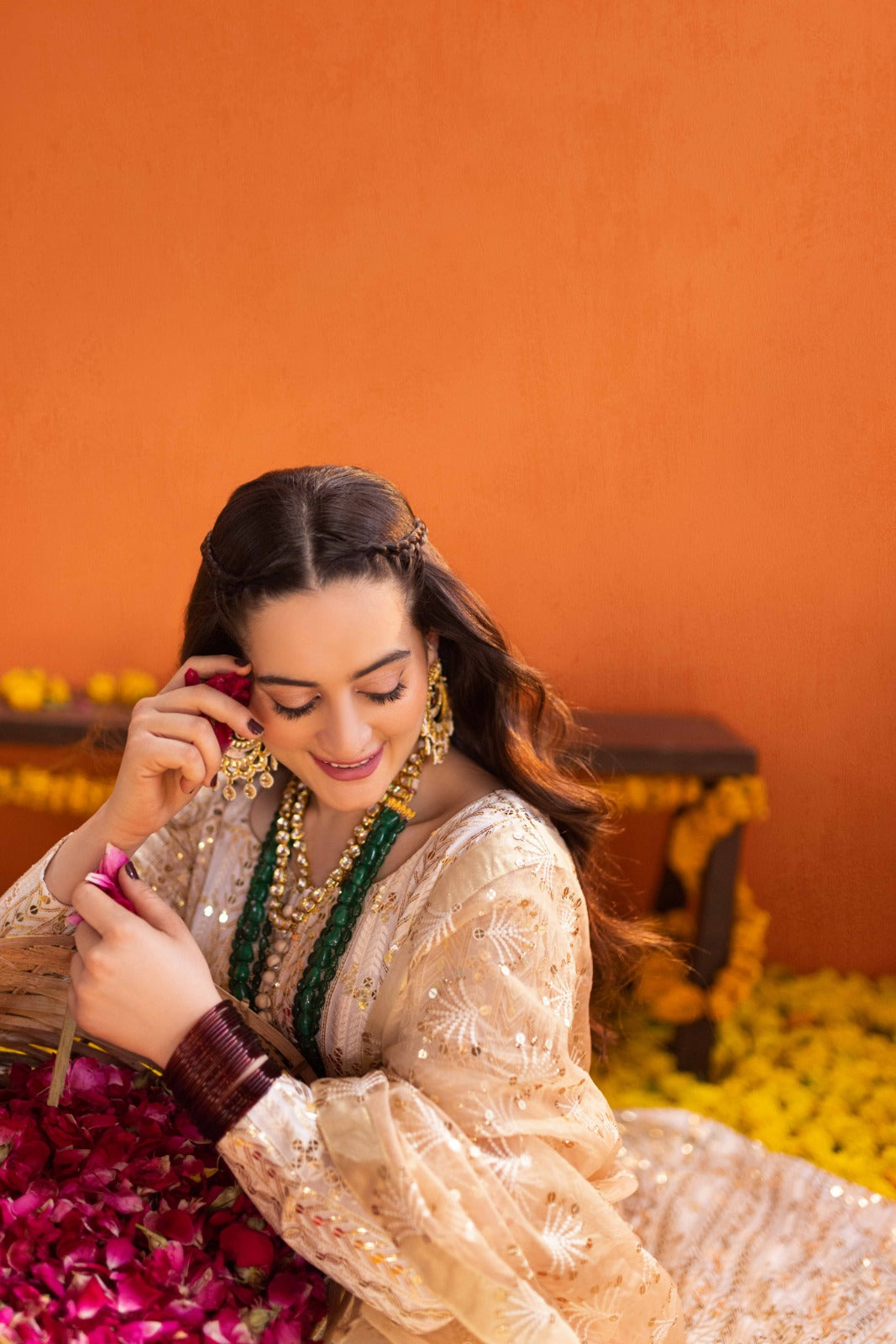 Aiman Khan Dholki Dress Aiman Khan Dholki Dress Aiman Khan Bridal