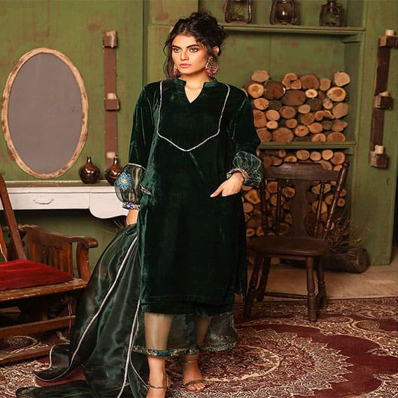 Vintage Green - Aiman Minal Closet
